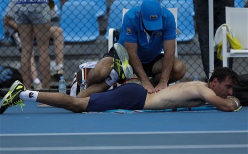 Додиг: "В один момент подумал, что умираю" Хорватский теннисист прокомментировал жару на Australian Open.