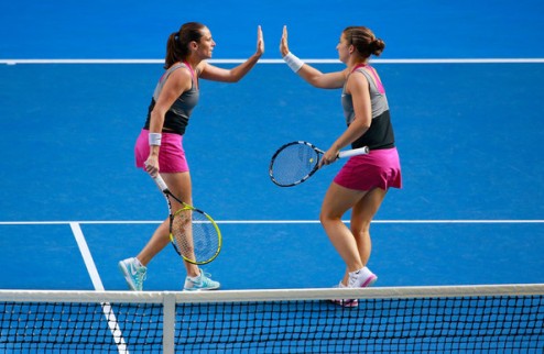 Винчи и Эррани в паре берут Australian Open В финале был повержен российский дуэт Веснина/Макарова.