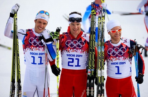 Лыжные гонки. Колонья побеждает в скиатлоне Дарио Колонья выиграл первую медаль для Швейцарии на ОИ-2014.
