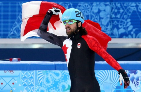 Шорт-трек. Амлен берет золото на 1500 м Канадец устоял перед напором китайцев и натурализованного россиянина Виктора Ана.