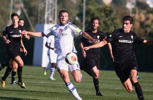 Динамо разгромило Марбелью Киевский клуб провел контрольный матч с клубом третьего испанского дивизиона.