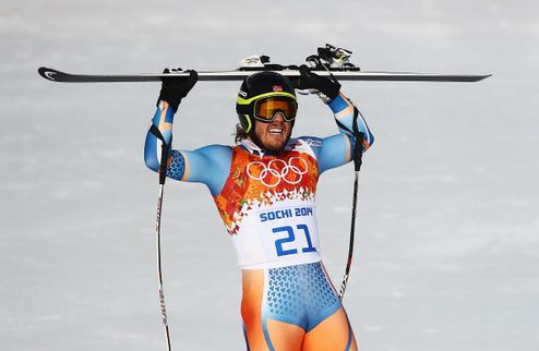 Горные лыжи. Янсруд берет золото в супер-гиганте Норвежец Кьетиль Янсруд выиграл мужской супер-гигант на Олимпийских играх в Сочи.