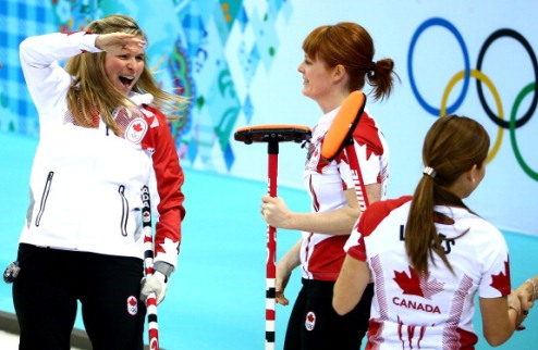 Керлинг. Женщины. Канада и Швеция в финале Полуфиналы женского турнира закончились в пользу канадок и шведок. 