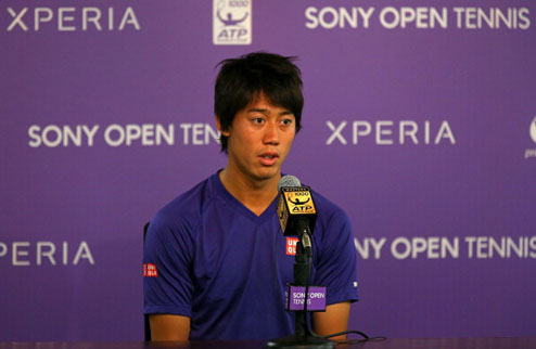 Нисикори снялся с турнира в Майами Японскому теннисисту помешала травма паховых мышц.