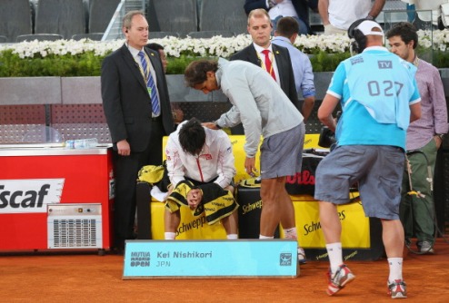 Нисикори: "Очень расстроен" Японский теннисист прокомментировал свою неудачу в финале турнира в Мадриде.