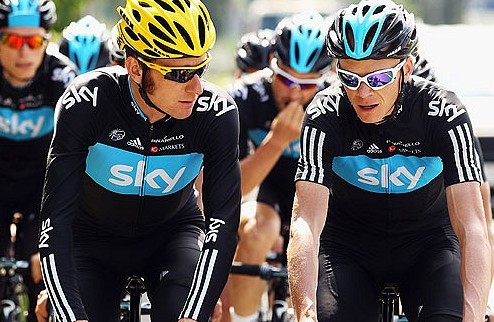 Виггинс будет работать на Фрума на Тур де Франс Team Sky расставляет приоритеты перед Большой петлей.