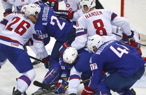 ЧМ. Феерическая победа сборной Франции в матче с Норвегией Французы продолжают удивлять хоккейную общественность невероятными матчами.