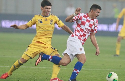 Молодежная сборная Украины сыграла вничью с хорватами Команда Ковальца провела очередной матч отборочного турнира к ЧЕ-2015.