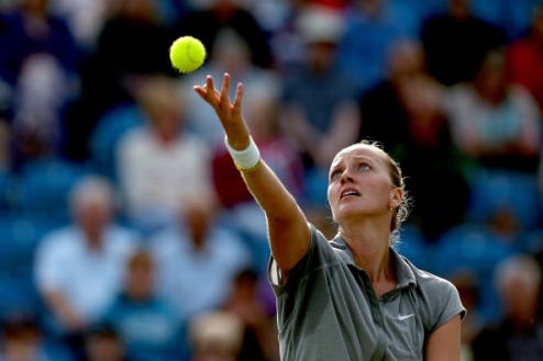 Квитова: "Могла завершить матч раньше" Чешская теннисистка прокомментировала победу в первом раунде турнира в Истбурне.