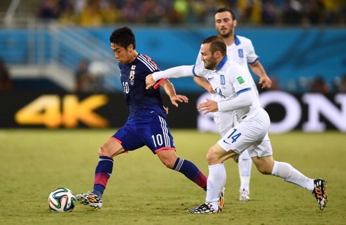 Япония и Греция вывели в плей-офф Колумбию Завершился еще один матч второго тура группового этапа ЧМ-2014.