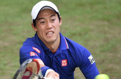 Нисикори: "Отсутствие достижений на траве только мотивирует" Японский теннисист, который занимает 12-ю строчку в мировом рейтинге, пообщался с журналист...