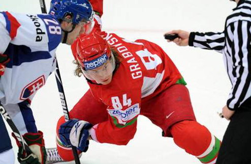 Грабовский — лучший игрок Беларуси Форвард в четвертый раз стает лучшим игроком своей страны.