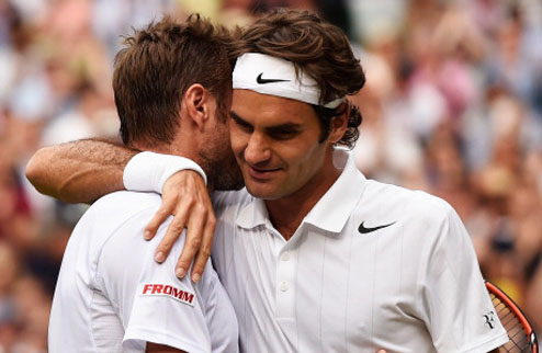 Федерер: "Не люблю обыгрывать Стэна" Швейцарец прокомментировал свою победу над соотечественником в четвертьфинале Уимблдона.