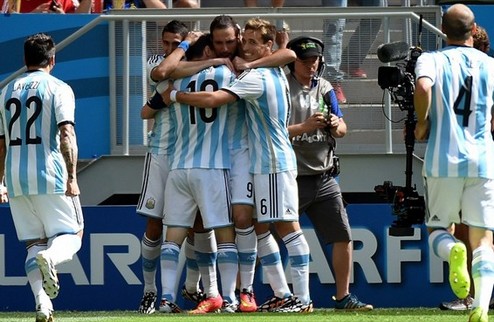 Аргентина прошла Бельгию на пути в полуфинал Месси и компания пробились в четверку лучших команд ЧМ-2014.