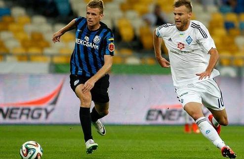 Динамо уверенно расправилось с Черноморцем Оба мяча в ворота одесситов забил Андрей Ярмоленко. 