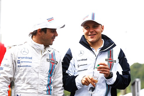 Формула-1. Уильямс: Боттас и Масса останутся в следующем сезоне В команде решили сохранить пилотский состав.