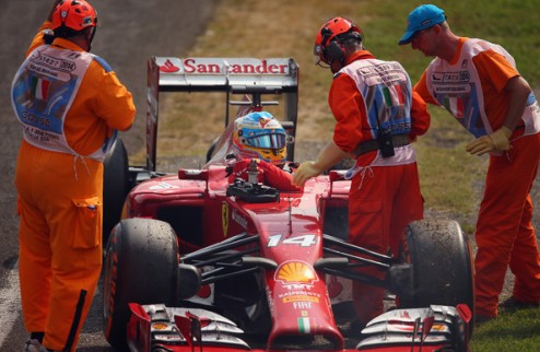 Формула-1. Алонсо: КЕРС вышла из строя Пилот Феррари рассказал о причине своего схода на Гран-при Италии.