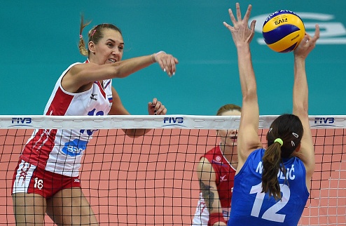 Волейбол. ЧМ-2014. Россия выбивает Сербию Российские волейболистки стали последними участницами третьего группового этапа чемпионата мира.
