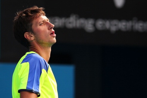Стаховский покидает Вену Украинский теннисист был остановлен во втором раунде турнира Erste Bank Open.