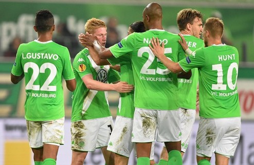 Вольфсбург разбирается с Краснодаром Немецкий клуб увез победу из России в очередном туре Лиги Европы.