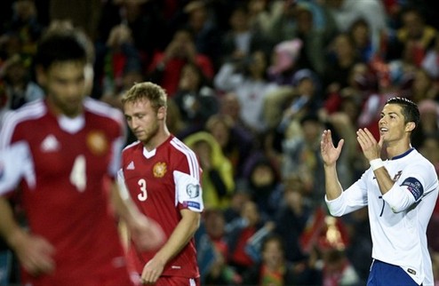 Португалия переиграла Армению, Дания — Сербию В группе I отбора на Евро-2016 прошли матчи четвертого тура.