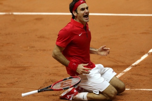 Федерер: эта победа — один из лучших моментов в моей карьере Швейцарцы выиграли Кубок Дэвиса 2014-го года.