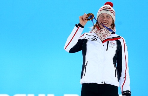 Биатлон. Кузьмина – спортсменка года в Словакии Анастасия Кузьмина на Олимпиаде в Сочи принесла много радости своим соотечественникам.