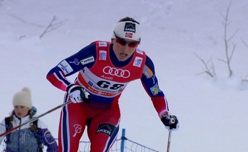 Тур де Ски. Бьорген нет равных в прологе Марит Бьорген уверенно побеждает в прологе на 3 км в Оберстдорфе.
