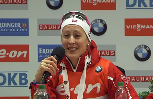 Биатлон. Хорн: "Все было идеально" Норвежская биатлонистка Фанни Хорн комментирует свою первую победу в рамках Кубка мира.