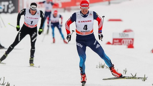 Лыжные гонки. Вылегжанин выигрывает скиатлон Максим Вылегжанин одержал победу на домашнем этапе в Рыбинске.
