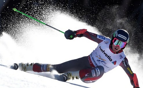 Горные лыжи. Лигети — чемпион мира в гигантском слаломе Тед Лигети на глазах соотечественников в Бивер-Крик (Колорадо, США) стал лучшим в мире.