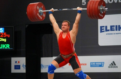 Тяжелая атлетика. Олег Прошак — чемпион Европы! Украинский спортсмен в заключительный день турнира в Грузии стал сильнейшим в категории свыше 105 кг.