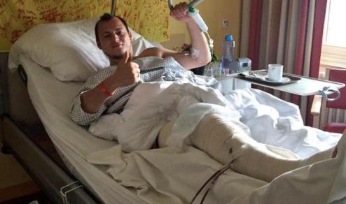 Зозуля перенес операцию на ноге Форвард Днепра и сборной Украины побывал у немецких хирургов.