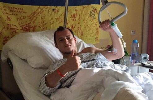 Зозуля начал восстановление после операции Форвард Днепра Роман Зозуля вернулся из Германии, где ему была сделана операция на травмированном колене. 
