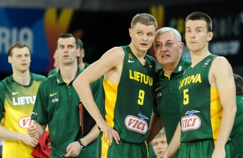Литва: есть предварительный состав на Евробаскет-2015 Йонас Казлаускас определился.