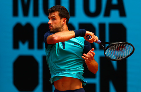 Димитров: "Показал не лучший теннис" Болгарин прокомментировал свой выход в третий раунд престижного грунтового Мастерса в Мадриде.