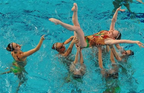 Синхронное плавание. Украина завоевала золотые медали Кубка Европы Женская сборная по синхронному плаванию одержала победу в комбинационной программе.