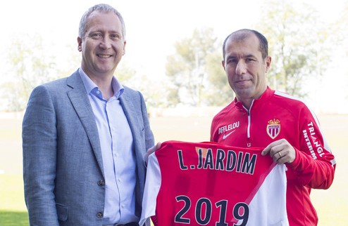 Жардим остается в Монако до 2019 года Монегаски решили сохранить португальского специалиста Леонарду Жардима.