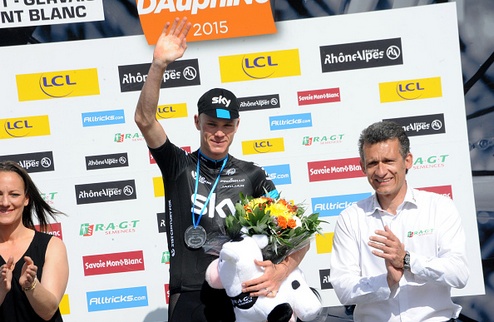 Фрум – победитель Критериум Дофине-2015 Капитан Sky выиграл заключительный этап и на 10 секунд в общем зачете опередил Тиджея Ван Гардерена.