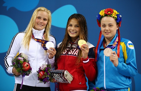 Европейские игры. Прыжки в воду. Бронза от Шелестюк 18-летняя Диана Шелестюк заняла третье место в прыжках с метрового трамплина.