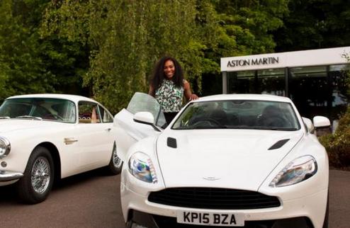 Серена Уильямс получила работу в Aston Martin Первая ракетка мира осваивается в автомобильном бизнесе.