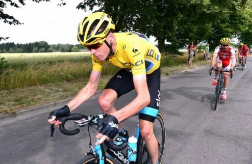 Фрум не получит желтую майку перед началом седьмого этапа Тур де Франс Будучи реальным лидером генеральной классификации, формально гонщик Team Sky тако...