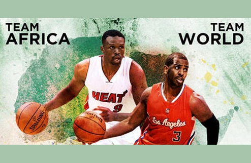 НБА впервые проведет выставочную игру в Африке Через несколько недель в ЮАР состоится выставочный матч между командой Африки и командой Мира.