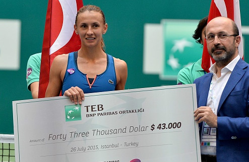 Цуренко: "Всегда верю в победу" Украинская теннисистка поделилась впечатлениями от победы на турнире в Стамбуле.