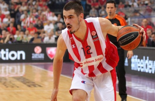 Никола Калинич стал игроком Фенербахче Турецкий гранд заплатит за игрока Црвене Звезде миллион евро.