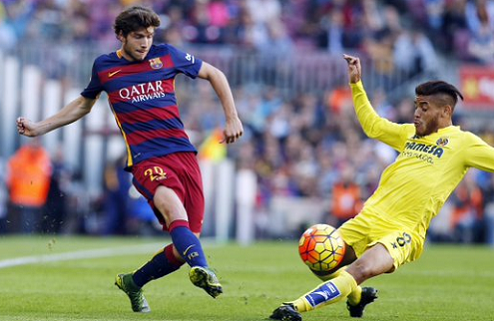 Барселона забивает три безответных гола Вильярреалу Состоялся матч 11-го тура Примеры.