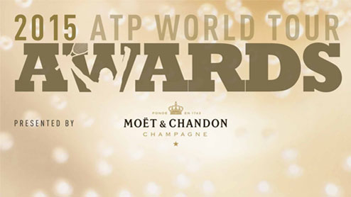 ATP объявила обладателей своих ежегодных наград Награды будут вручены игроками на следующей неделе по ходу итогового турнира АТР.