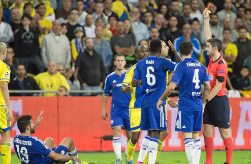 Челси громит Маккаби Состоялся матч пятого тура между соперниками киевского Динамо по группе G.