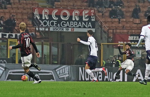 Милан обыгрывает Кротоне На Сан-Сиро закончился матч четвертого раунда кубка Италии.