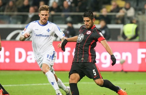Айнтрахт уступил Дармштадту Завершился последний матч 15-го тура Бундеслиги.